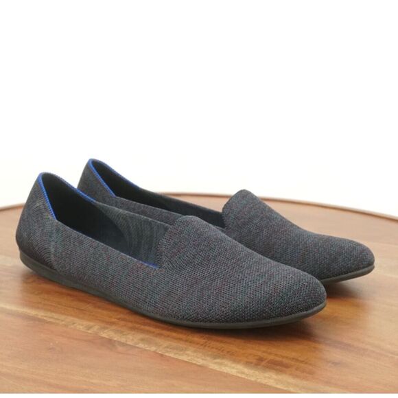 Rothy's Shoes - Rothys Womens The Loafer Slip On Shoes Flats Navy Blue Size 12